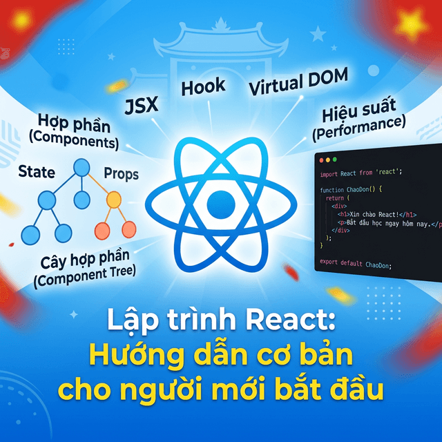 React Là Gì? Hướng Dẫn Toàn Diện Cho Người Mới Bắt Đầu